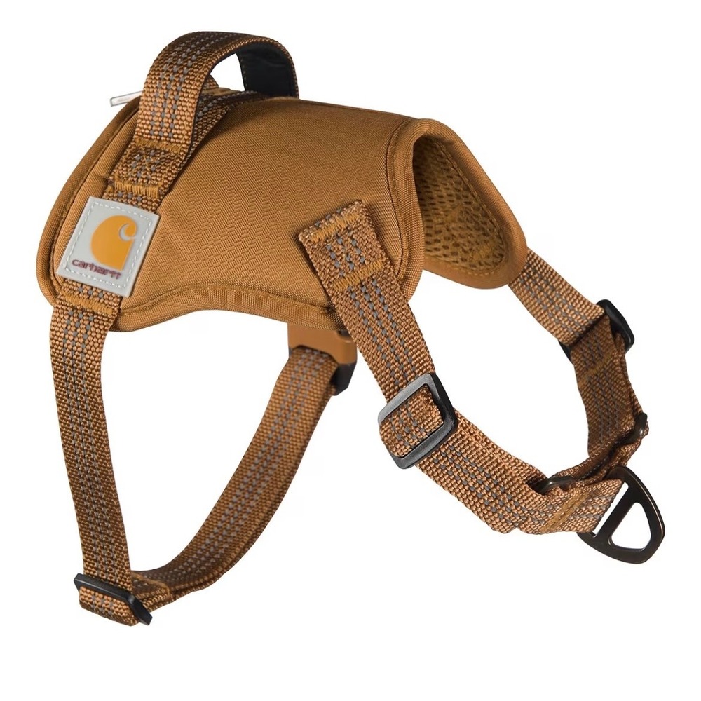 Carhartt Dog Harness Large Brown Reflective No Pull